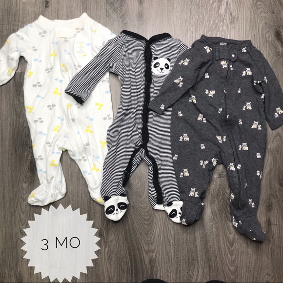 Carter's Other - ASSORTED BRANDS | sz 3 mo boys pajamas